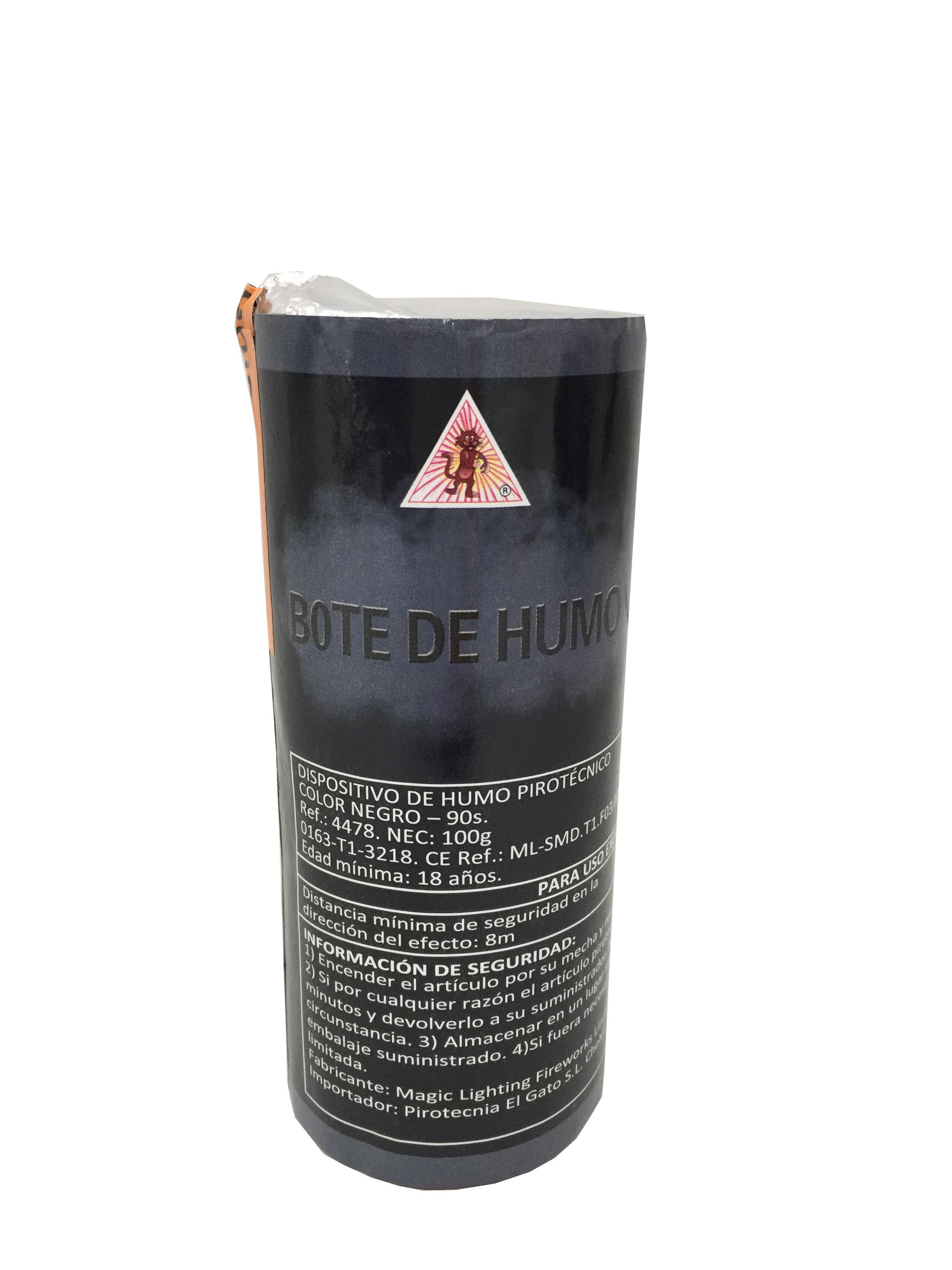 Bote de humo negro (90s)